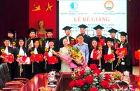 Lễ bế giảng lớp Văn bằng 2 - Đại học Luật, Khóa 2 mở tại Trường Trung cấp Luật Đồng Hới được tổ chức vừa qua.