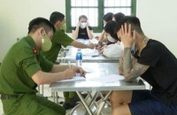 Rà soát, thống kê, quản lý người nghiện ma túy để triển khai các biện pháp nghiệp vụ. (Ảnh: Mộc Đức)