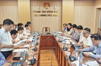 Đại diện Đoàn thanh tra công bố toàn văn KLTT 138. (Ảnh: N.Hà)
