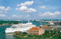 Bến cảng Nhà Rồng lịch sử, nơi cách đây hơn một thế kỷ, người thanh niên Nguyễn Ái Quốc đã ra đi tìm đường cứu nước. (Ảnh: VIMC)