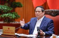Thủ tướng Phạm Minh Chính nhấn mạnh: Phân cấp, phân quyền mạnh hơn cho cấp nào sát thực tế, gần dân, sát dân, làm tốt hơn, hiệu quả hơn - Ảnh: VGP/Nhật Bắc