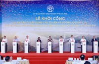 Thủ tướng phát lệnh khởi công cầu Tứ Liên (Hà Nội), yêu cầu hoàn thành trong 24 tháng