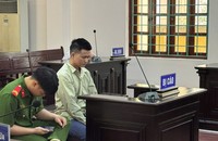 Bị cáo Nguyễn Văn Hưng tại phiên tòa. (Ảnh: Thiên Đức)