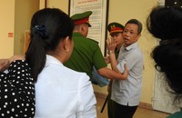 Ông Khanh trong một phiên xử. (Ảnh: Bùi Yên)