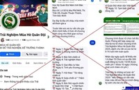 Các trang mạng xã hội này thường giới thiệu có kết nối với các đơn vị Quân đội trên toàn quốc.