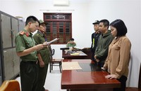 Cơ quan An ninh điều tra Công an tỉnh Lạng Sơn đã ra quyết định khởi tố, bắt tạm giam đối tượng Phạm Tuấn Phong và Đồng Thị Minh Thắng. (Ảnh: Bộ Công an)