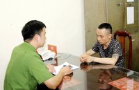 Đối tượng Cồ Huy Lợi tại cơ quan điều tra