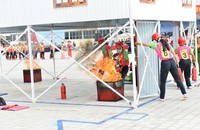 Các đội tuyển thi thực hành chữa cháy, cứu người và di chuyển tài sản đối với loại hình nhà để ở kết hợp sản xuất, kinh doanh.