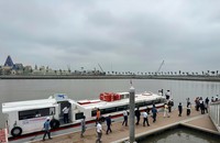 Khảo sát tuyến du lịch cảnh quan tại Bến du thuyền Vũ Yên.