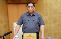 Thủ tướng Phạm Minh Chính chủ trì phiên họp Chính phủ chuyên đề về xây dựng pháp luật tháng 11/2022.