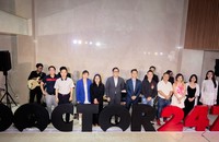 Ban lãnh đạo Tập đoàn Networld Asia và các công ty thành viên. (Ảnh: P.Mai)
