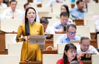 Đại biểu Quốc hội Trần Khánh Thu. (Ảnh: Cổng TTĐTQH)