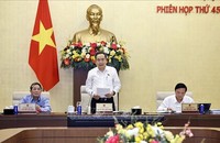Chủ tịch Quốc hội Trần Thanh Mẫn phát biểu khai mạc phiên họp. Ảnh: Doãn Tấn/TTXVN