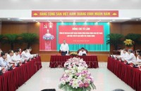 Tổng Bí thư Tô Lâm chủ trì làm việc với Ủy ban Kiểm tra Trung ương - Ảnh: TTXVN