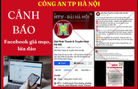 Cảnh báo giả mạo Đài Phát thanh và Truyền hình Hà Nội