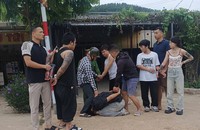 Các đối tượng bị lực lượng chức năng bắt giữ