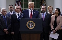Tổng thống Mỹ Donald Trump công bố tình trạng khẩn cấp quốc gia