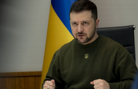 Tổng thống Ukraine Zelensky.