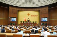 Quang cảnh phiên họp.