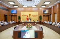 Một phiên họp của Uỷ ban Thường vụ Quốc hội. Ảnh: Quochoi.vn