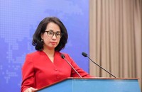 Người Phát ngôn Bộ Ngoại giao Phạm Thu Hằng.