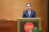 Chủ tịch Quốc hội Trần Thanh Mẫn phát biểu bế mạc Kỳ họp.