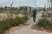 Công an phường Hương Sơ kiểm tra hiện trường