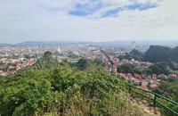 TP Lạng Sơn nhìn từ Thành Nhà Mạc (Ảnh: Minh Hữu)