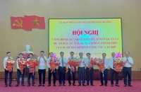 UBND thành phố Hải Dương tổ chức Hội nghị công bố quyết định thành lập Ban Quản lý dự án đầu tư xây dựng cơ bản thành phố Hải Dương và các quyết định về công tác cán bộ.