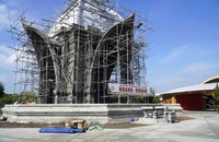 Sập giàn giáo trong Khu du lịch Sơn Tiên, 2 công nhân tử vong