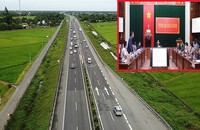 Ảnh minh họa - Lãnh đạo tỉnh Quảng Bình chủ trì cuộc họp với các sở, ngành, đơn vị, địa phương có liên quan đến dự án cao tốc Bắc-Nam phía Đông giai đoạn 2021-2025 (ảnh nhỏ).