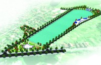 Dự án Công viên Đồng Đậu được xây dựng trên phạm vi đất quy hoạch hơn 5,4 ha
