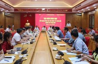 Các đại biểu tại Tọa đàm đã thảo luận nhiều giải pháp nhằm nâng cao chất lượng BHYT toàn dân. (Ảnh: Minh Thế)