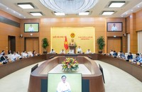 Quang cảnh phiên họp chiều 15/4. (Ảnh: Cổng TTĐTQH)