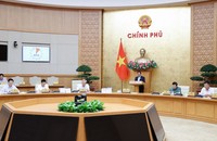 Thủ tướng Chính phủ Phạm Minh Chính yêu cầu khẩn trương hoàn thiện hồ sơ sắp xếp ĐVHC 2 cấp để trình Quốc hội xem xét, thông qua. (Ảnh: VGP)