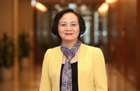 Bộ trưởng Bộ Nội vụ Phạm Thị Thanh Trà. (Ảnh: Báo Người lao động)