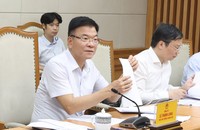 Phó Thủ tướng Lê Thành Long làm việc với Bộ Giáo dục và Đào tạo. (Ảnh trong bài: VGP)