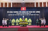 Lễ Quốc tang nguyên Chủ tịch nước Trần Đức Lương