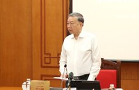 Tổng Bí thư Tô Lâm phát biểu khai mạc cuộc họp. Ảnh: VGP