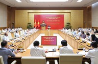 Hội nghị lần thứ hai Ban Chấp hành Đảng bộ Chính phủ nhiệm kỳ 2020 - 2025. (Ảnh: VGP/Nhật Bắc)