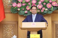 Thủ tướng Phạm Minh Chính phát biểu kết luận cuộc tọa đàm - (Ảnh: VGP).