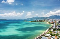 Một góc biển Nha Trang, tỉnh Khánh Hòa.