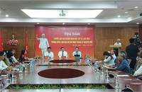 Quang cảnh buổi tọa đàm.