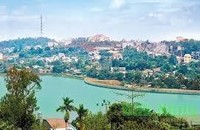 Một góc thị xã Gia Nghĩa.