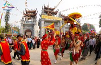 Ca khúc "Tình đất phù sa" ngợi ca vẻ đẹp thiên nhiên, con người, tôn vinh các lễ hội truyền thống của đồng bằng Bắc Bộ. (Ảnh: Hưng Yên Tourism)