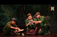 “Lời thề thứ 9” của nhà viết kịch nổi tiếng Lưu Quang Vũ đề cập lý tưởng của người lính trong những biến động xã hội thời kỳ đầu đổi mới (ảnh ĐTH Hà Nội)