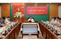 Quang cảnh buổi họp.
