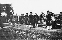 Cảnh trạng nguyên vinh quy bái tổ (ảnh tư liệu).