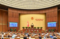 Ngày 14/6/2025, tại Kỳ họp thứ 9, Quốc hội khóa XV, các đại biểu Quốc hội đã biểu quyết thông qua Luật Công nghiệp Công nghệ số (CNCNS) với 441/445 đại biểu tán thành. (Ảnh: Bộ KH&CN)