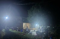 Ngôi nhà nơi xảy ra vụ án mạng. Ảnh: CTV